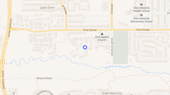 Map for Auburn Creek Apartments - Lincoln, CA