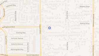 Map for Walnut Oaks Apartments - Citrus Heights, CA