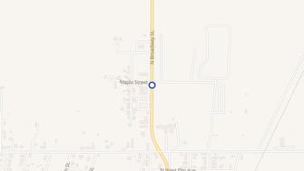 Map for Travel Host Motel & Apartments - Checotah, OK