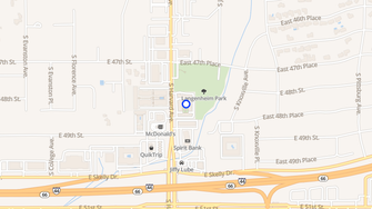 Map for The Chesterfield Apartments - Tulsa, OK
