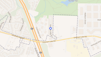 Map for Gresham Hills - Raleigh, NC