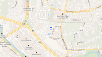 Map for Richmond Hills Apartments - Raleigh, NC