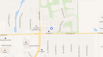 Map for Sheriac Circle Townhomes - Wichita, KS