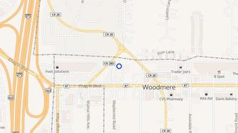 Map for Beechmont Towers - Woodmere, OH