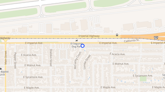Map for Doshi Apartments - El Segundo, CA