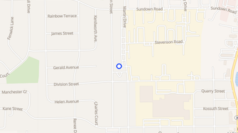 Map for Fox Ridge Apartments - South Elgin, IL