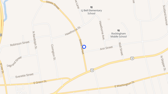 Map for Madison Apartments - Rockingham, NC