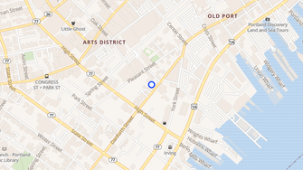 Map for 53 Danforth - Portland, ME