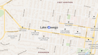 Map for Ripplingbrook Terrace - Lake Oswego, OR