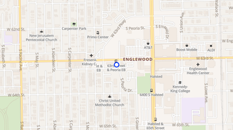 Map for Englewood Apartments - Chicago, IL