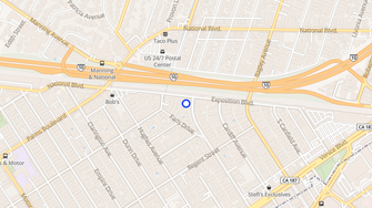 Map for 3605-3607 Watseka Avenue - Los Angeles, CA