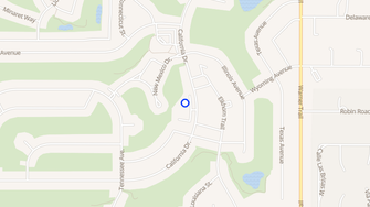 Map for Villas On the Green Senior Apartments - Palm Desert, CA