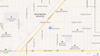 Map for Cornerstone Apartments - Miles City, MT