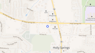 Map for Dorothy Nixon Allen Manor - Holly Springs, NC