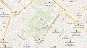 Map for Escondido Village Studios 6 - Stanford, CA