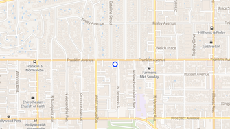 Map for 4804 Franklin Ave. - Los Angeles, CA