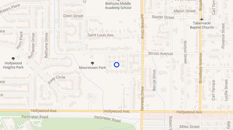 Map for New Zion Apartments - Shreveport, LA