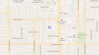 Map for 6924 Vesper Avenue - Van Nuys, CA