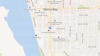 Map for Morro Del Mar Senior Apartments - Morro Bay, CA