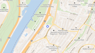 Map for 1889 Sedgwick Avenue - Bronx, NY