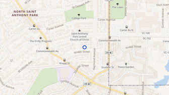 Map for Saint Anthony Park - Saint Paul, MN