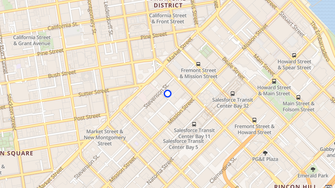 Map for 1 Ecker - San Francisco, CA