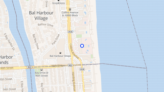 Map for St. Regis Bal Harbour - Bal Harbour, FL
