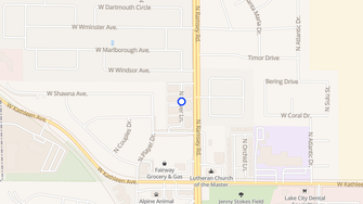 Map for Fairway Meadows Apartments - Coeur D'Alene, ID