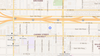 Map for Trenton Terrace - Tulsa, OK