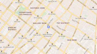 Map for Baltimore Hotel - Los Angeles, CA