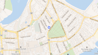 Map for John Bertram House - Salem, MA