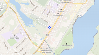 Map for Brookdale Greenwich Bay - East Greenwich, RI