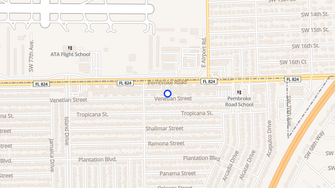 Map for 7421 Venetian Street - Miramar, FL