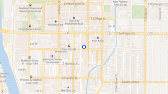 Map for Telluride Apartments - Iowa City, IA