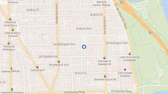 Map for 455 W. Wellington - PPM Apartments - Chicago, IL