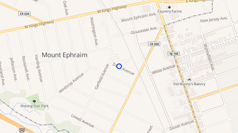 Map for Forest Park Apartments - Mount Ephraim, NJ