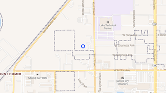 Map for The Franklin House - Eustis, FL