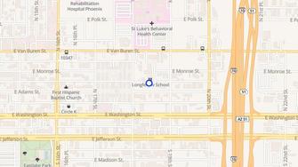 Map for Agave Court Apartments - Phoenix, AZ