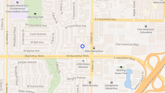 Map for The Californian Apartments-South Coast Metro - Santa Ana, CA