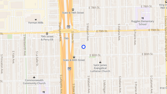 Map for 7934-42 S Wabash - Chicago, IL