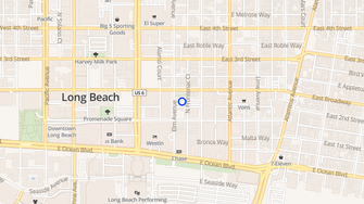 Map for 138 Elm Apts - Long Beach, CA