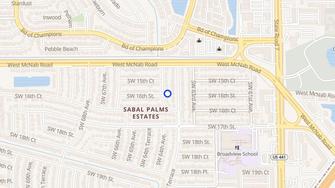 Map for 1560 SW 64th Av, - North Lauderdale, FL