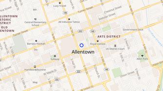 Map for Allentown Center Square - Allentown, PA