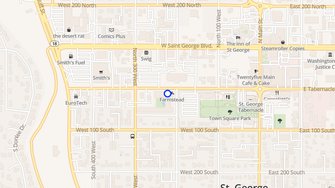 Map for Joule Plaza Apartments - Saint George, UT