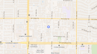 Map for San Dominic Townhomes - Phoenix, AZ