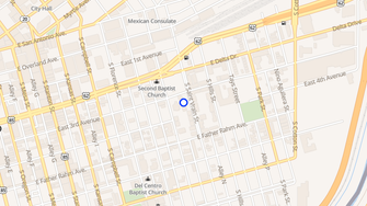 Map for Alamito Terrace - El Paso, TX