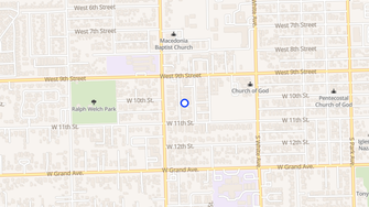 Map for San Cristobal Apartments - Pomona, CA