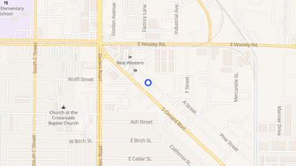 Map for Gateway Station Apartments - Oxnard, CA