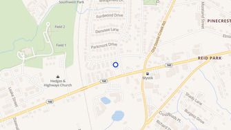 Map for Ponderosa Apartments - Charlotte, NC