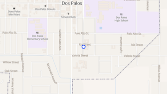 Map for Lucerne Palms Apartments - Dos Palos, CA